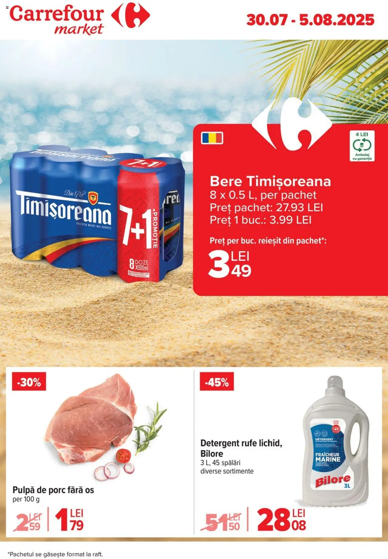 Catalog Carrefour 30.07.2025 - "Catalog - Market" - Pagină 1
