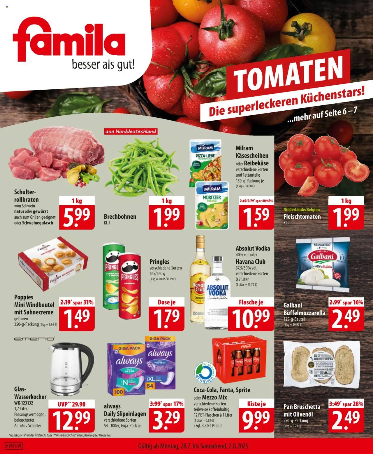 Famila Prospekt (vom 28.07.2025 - 02.08.2025)