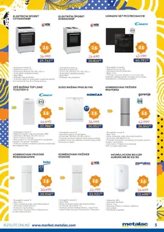 Pregled Metalac Market kataloga - važi od 01.11.2025 | Strana: 5