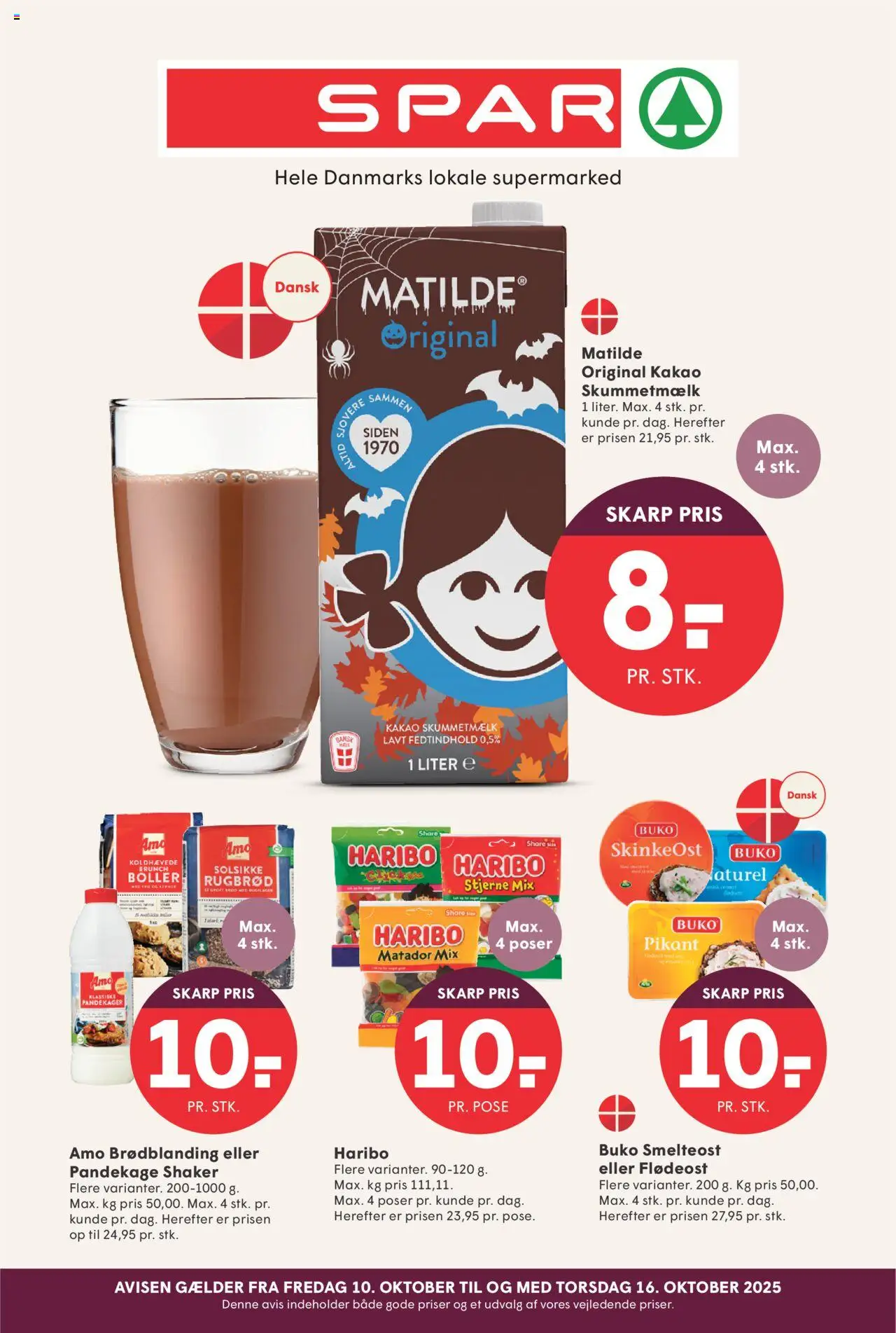 Spar tilbudsavis gyldig fra 10/10/2025 - side 1