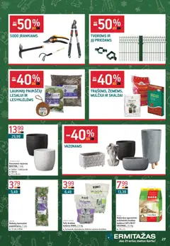 ERMITAŽAS parduotuvės leidinio Black Friday galiojančio nuo 2025.11.03 peržiūra | puslapis: 27