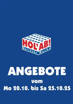 Vorschau von dem Prospekt des Geschäftes HOL’AB!, gültig ab dem 20.10.2025