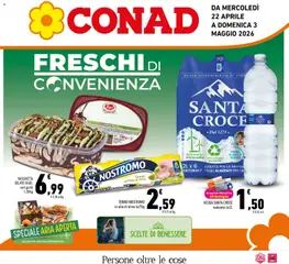 Anteprima dell'opuscolo Conad volantino Sicilia dal negozio Conad valido da 22/04/2026