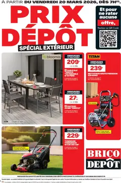 Prévisualisation de Brico Dépôt catalogue du magasin Brico Dépôt formulaire valide 20/03/2026