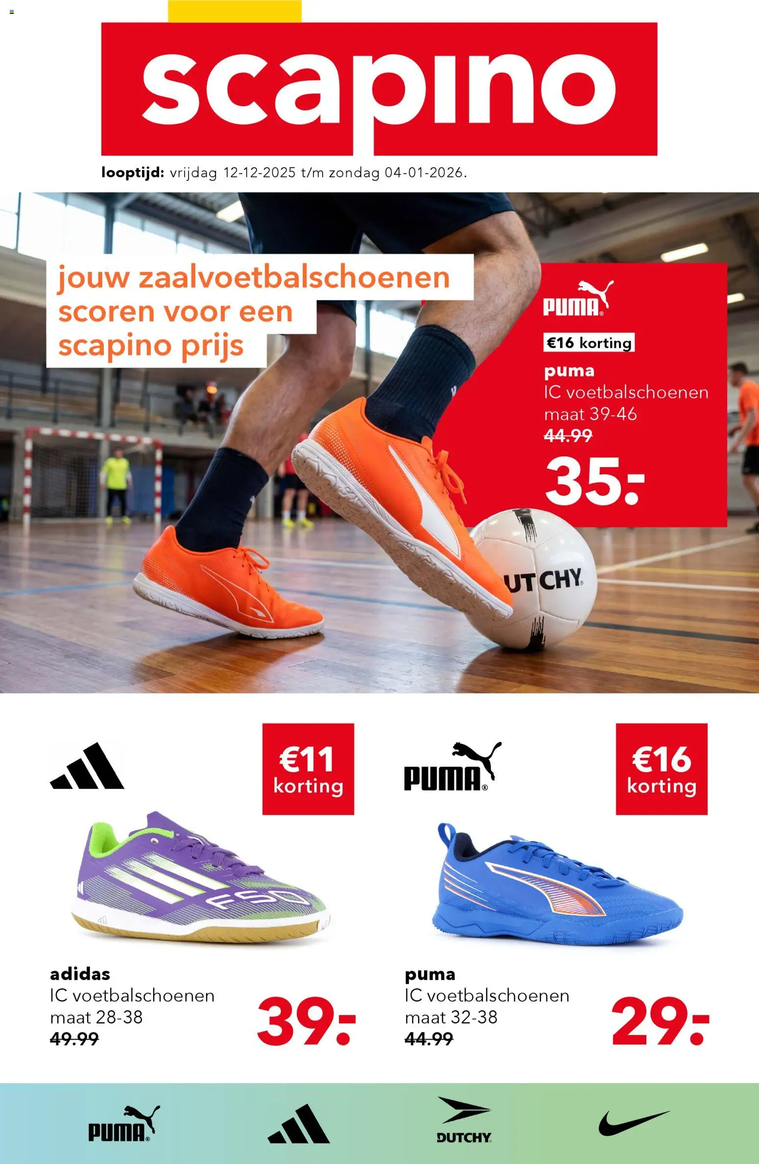 Voorbeeld van Folder van winkel Scapino geldig vanaf 12-12-2025