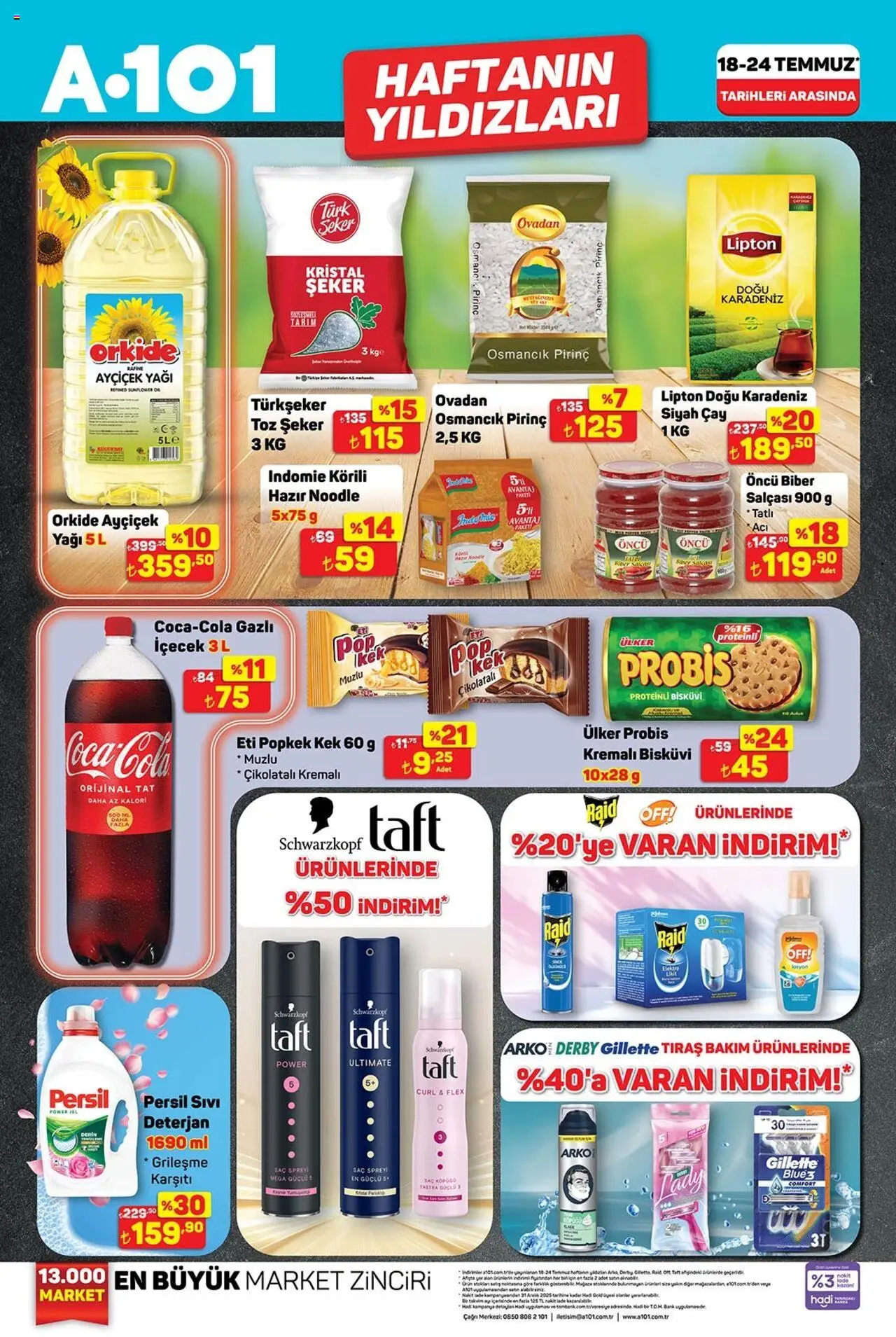A101 Katalog (18 Temmuz 2025) - Broşür bu hafta - Sayfa numarası 1