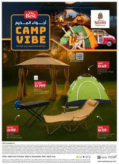 Preview of the catalogue Camp vibe of store Nesto valid from 24 Oct, 2025