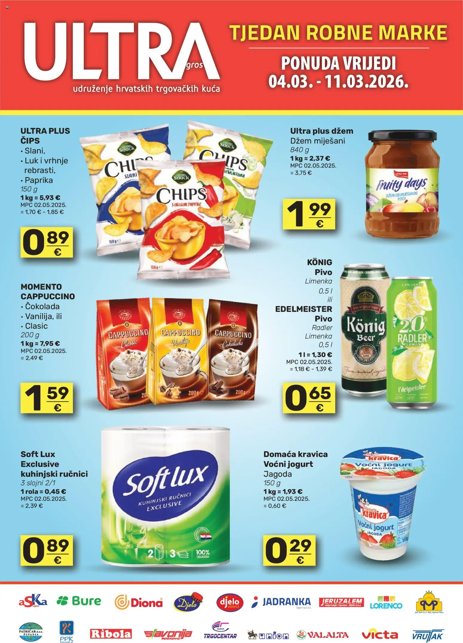 Pregled letka Ultra Gros Katalog trgovine Ultra Gros vrijedi od 04.03.2026
