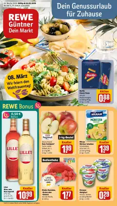 Vorschau von dem Prospekt des Geschäftes Rewe, gültig ab dem 02.03.2026
