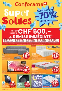 Vorschau des Merkblatts Aktionen FR vom Shop Conforama gültig von 24.12.2025 bis 06.01.2026