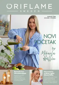 Pregled letka Katalog trgovine Oriflame vrijedi od 2025.12.31