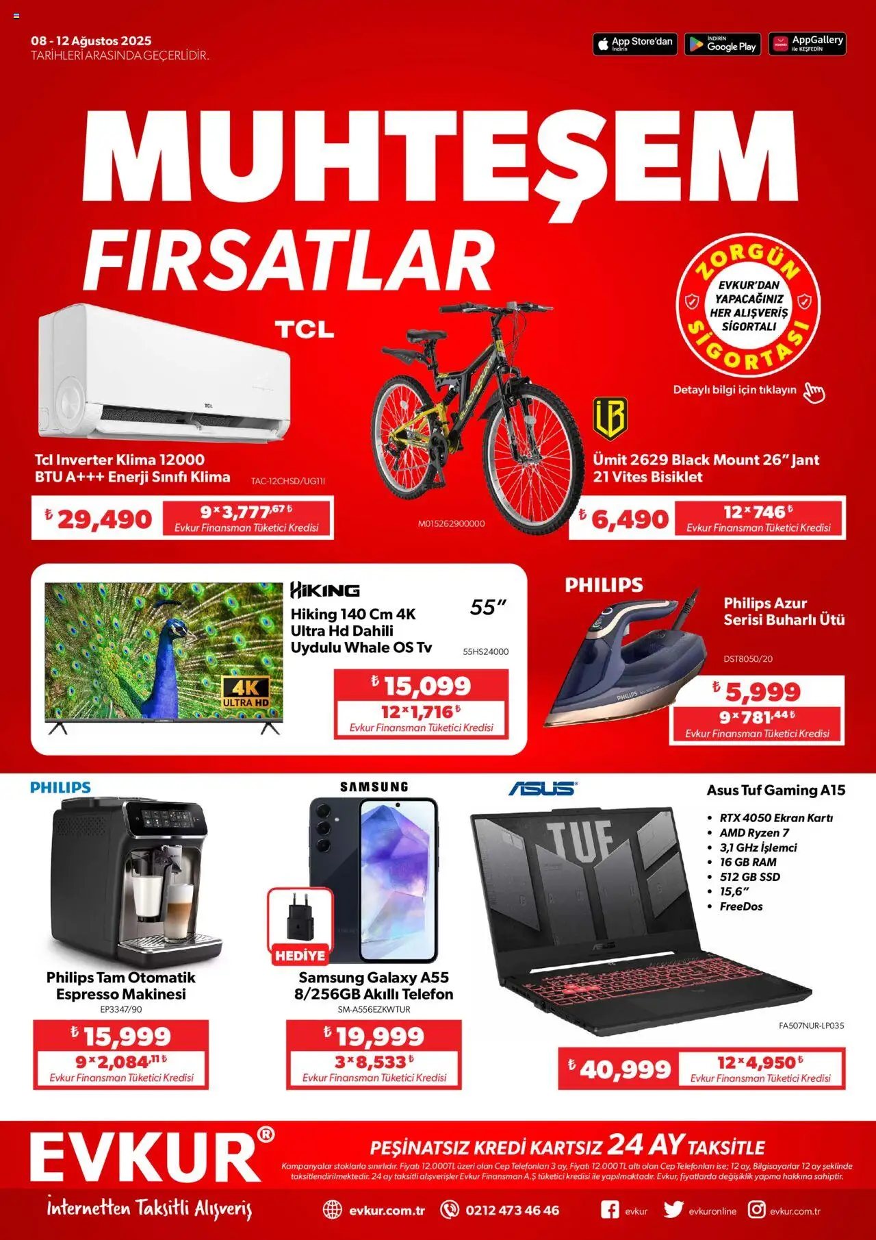 Evkur Katalog (08 - 12 Ağustos 2025) - Sayfa numarası 1