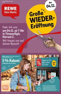 Vorschau von dem Prospekt des Geschäftes Rewe, gültig ab dem 01.12.2025