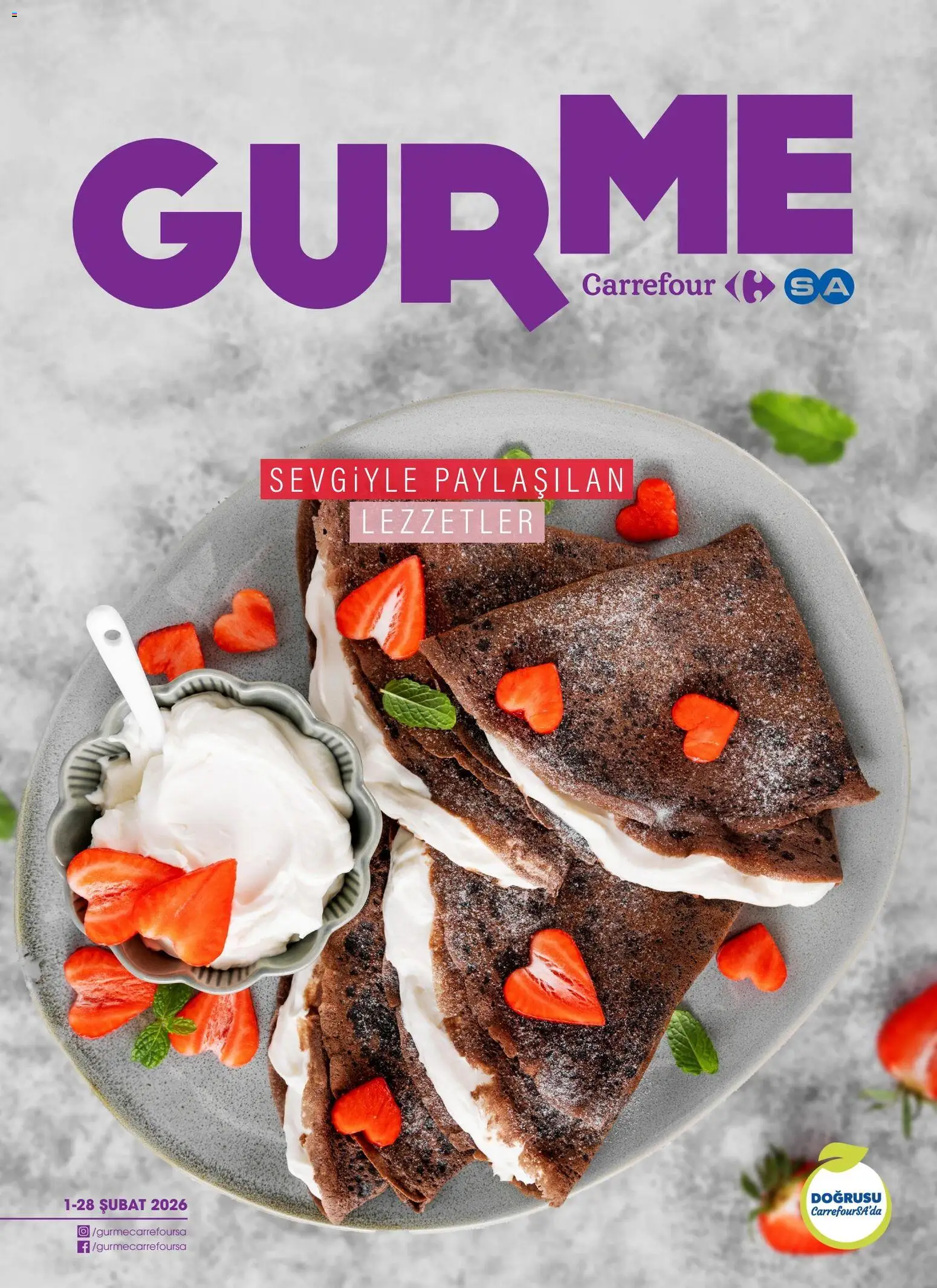 CarrefourSA Katalog Gurme 01.02.2026 - Broşürünün önizlemesi