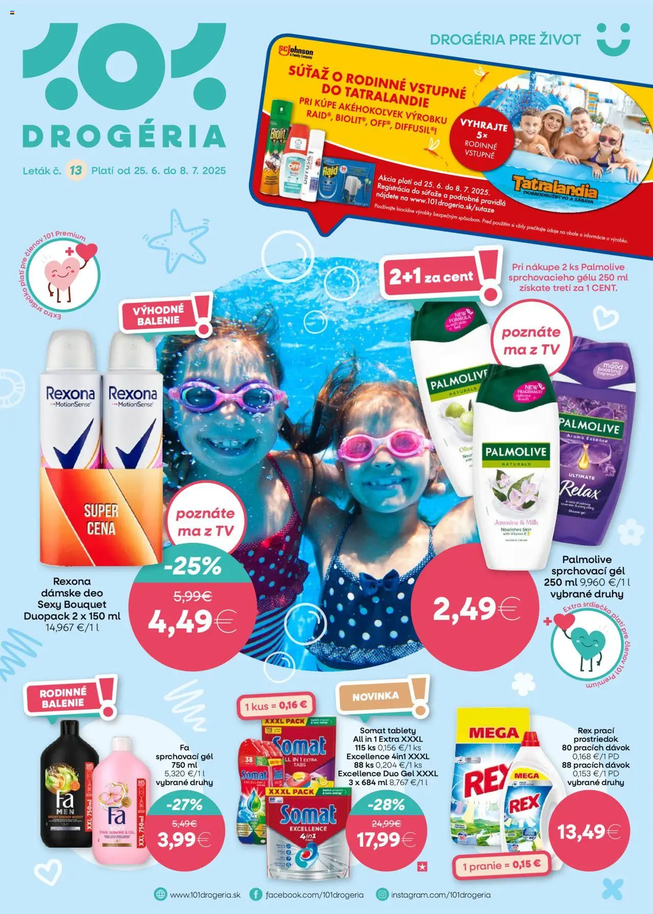101 drogerie Leták (25.06. - 08.07.2025) - Akčná ponuka - Tv