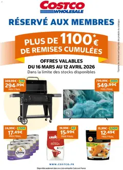 Prévisualisation de Costco catalogue du magasin Costco formulaire valide 16/03/2026