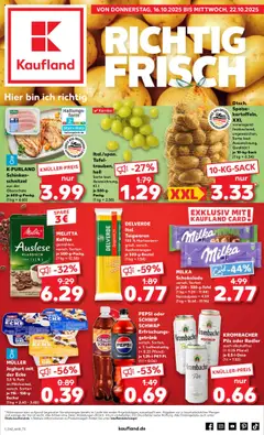 Voorbeeld van DE Folder Köln van winkel Kaufland DE geldig vanaf 16-10-2025