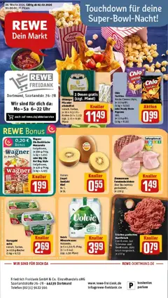 Vorschau von dem Prospekt des Geschäftes Rewe, gültig ab dem 02.02.2026