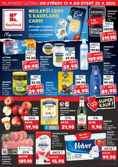Náhled nabídky: Kaufland Leták - Plzeň Bory platný od 17.09.2025