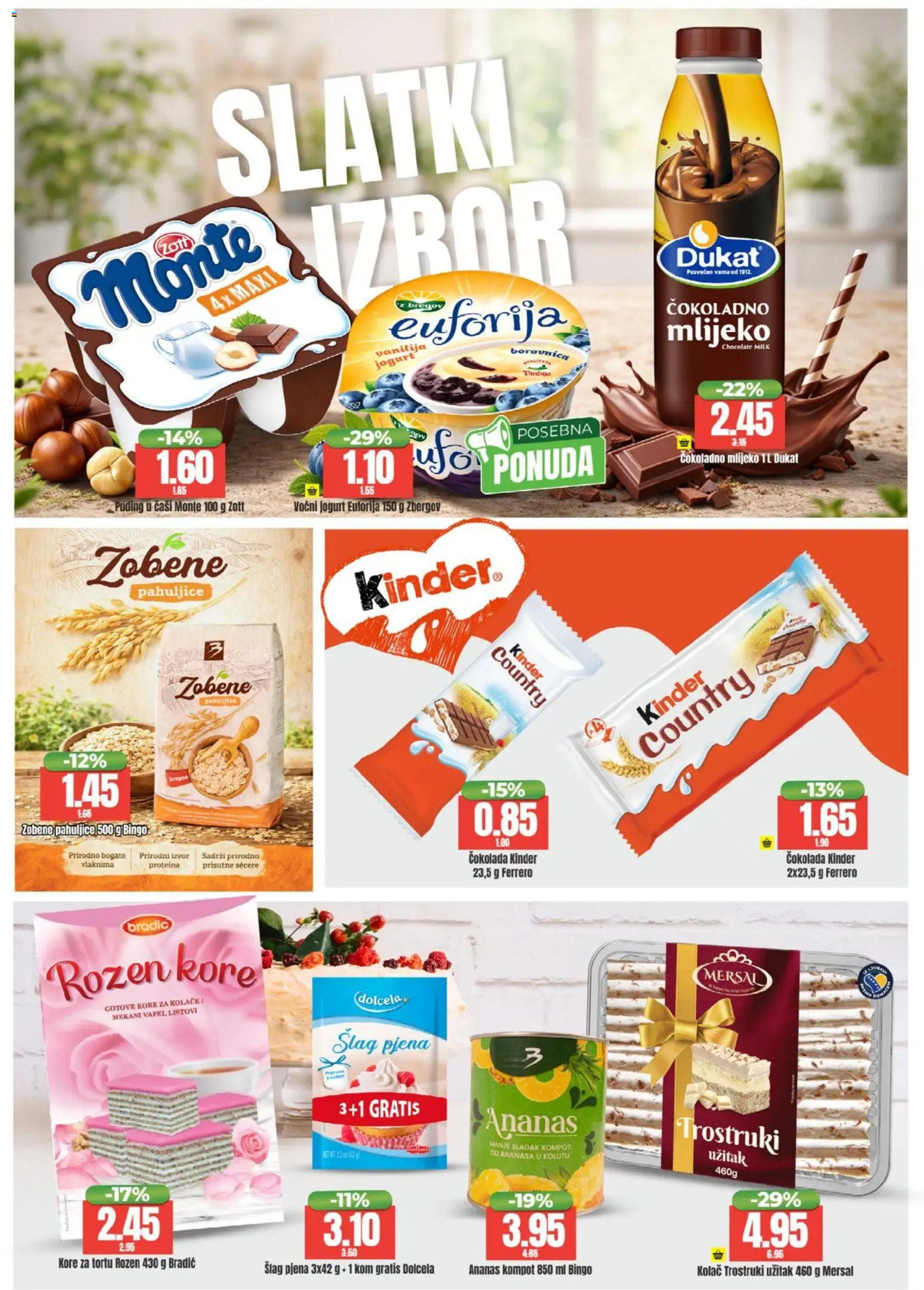 Pregled letka Katalog trgovine Bingo vrijedi od 2026.01.06