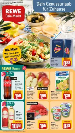 Vorschau von dem Prospekt des Geschäftes Rewe, gültig ab dem 01.03.2026