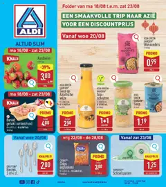 Voorbeeld van Folder week 34 van winkel Aldi geldig vanaf 18/08/2025