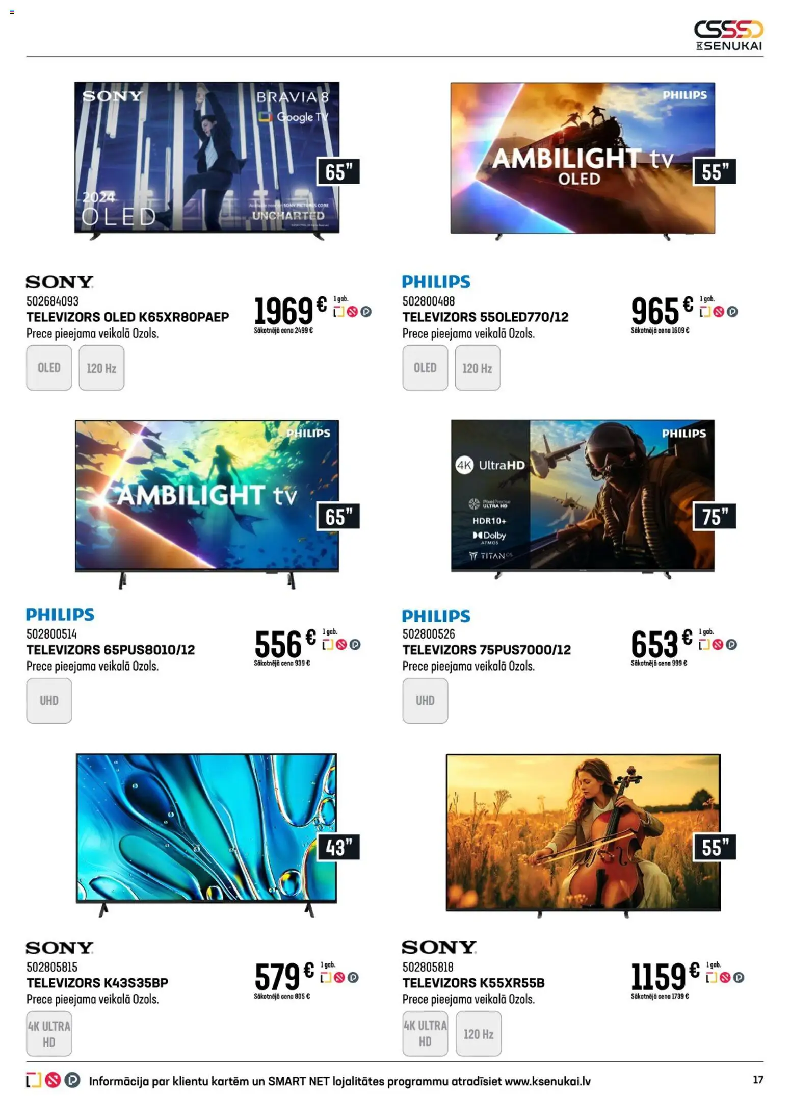 Skatīt K-Senukai akciju bukletu, derīgs no 2025.12.03