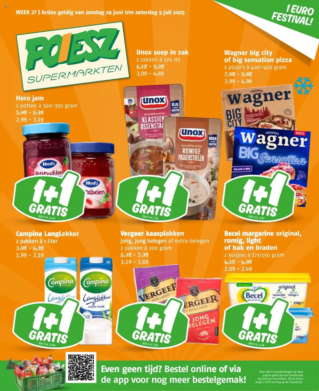 Poiesz shop Folder geldig vanaf 29-06-2025 - Paginanummer 1
