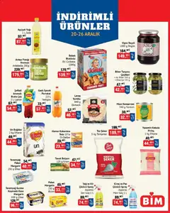 BİM İndirimli Ürünler 20.12.2025 - Broşürünün önizlemesi