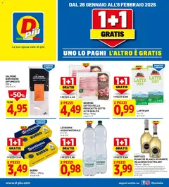 Anteprima dell'opuscolo Attuale volantino dal negozio D Più valido da 26/01/2026