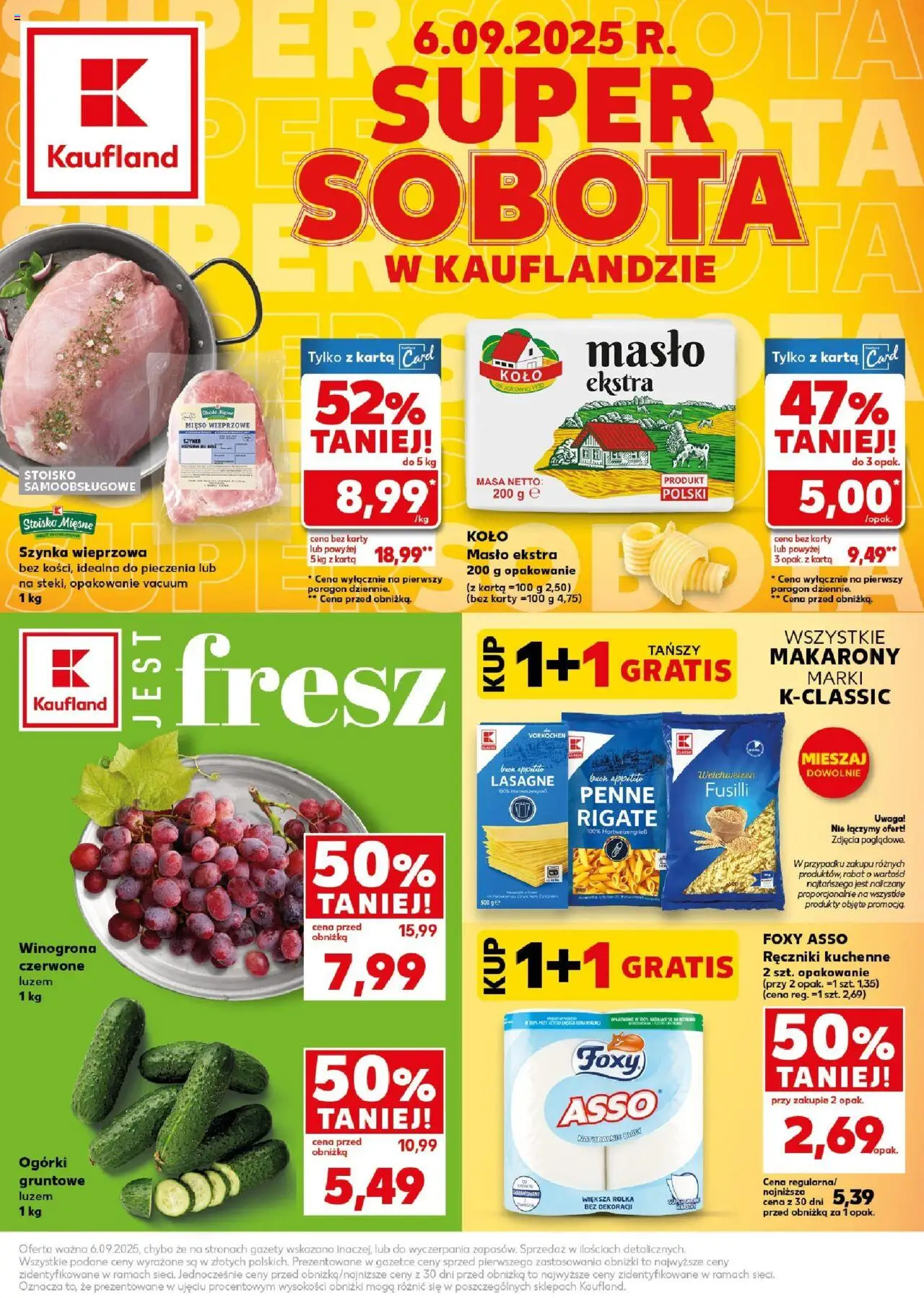 KAUFLAND gazetka promocyjna 06.09.2025 - Promocje - Numer strony 1