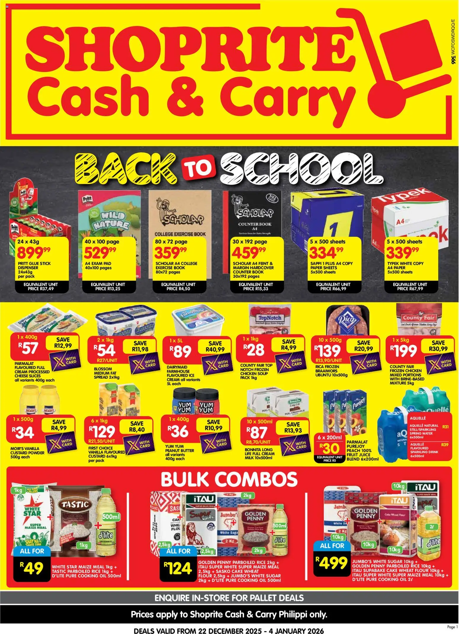 Preview of Shoprite flyer valid from 22/12/2025