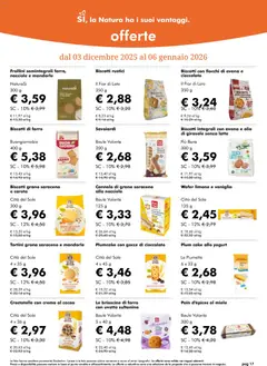 Anteprima dell'opuscolo Attuale volantino dal negozio Natura Sì valido da 03/12/2025 | Pagina: 17