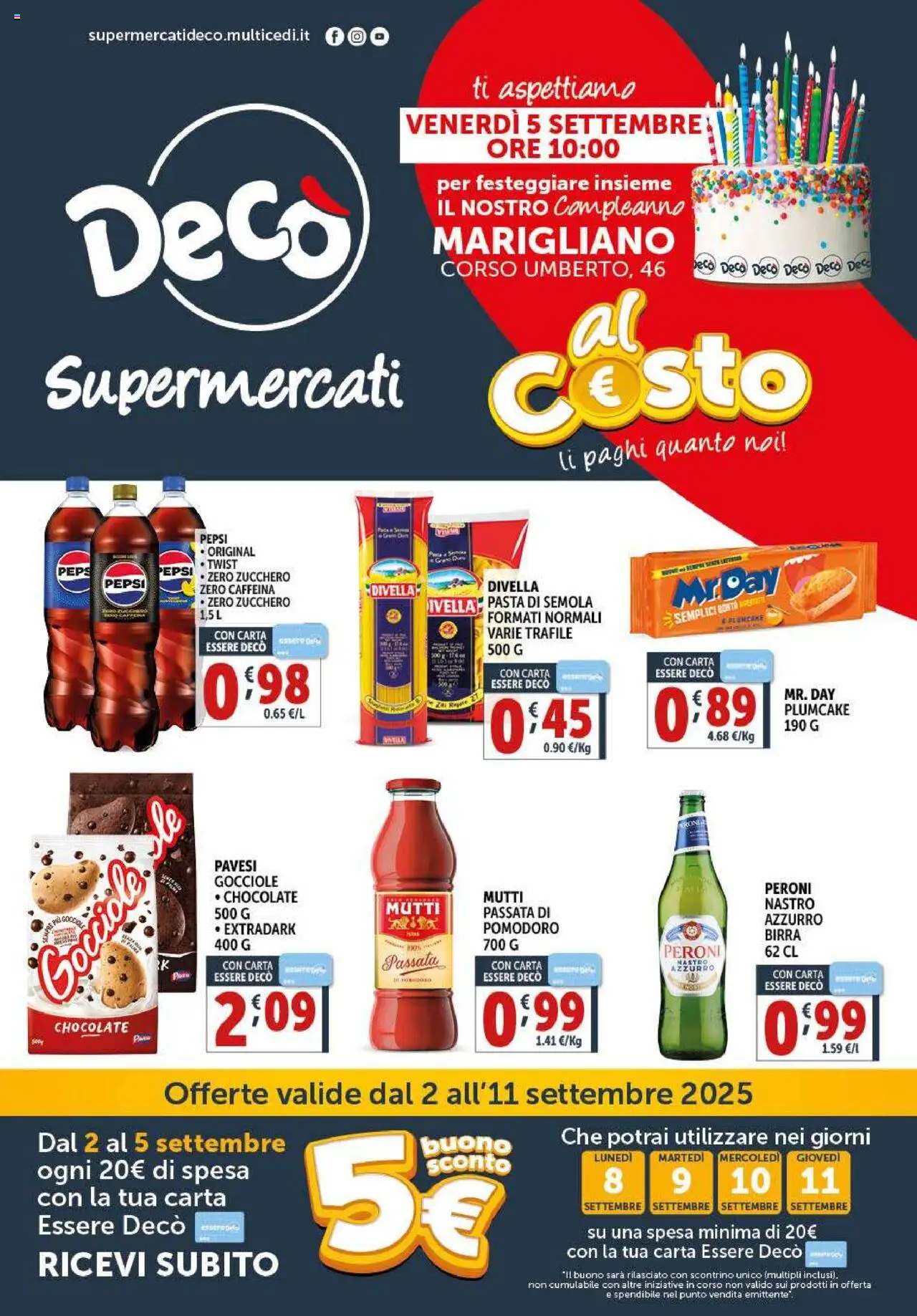 Volantino Decò valido da 02/09/2025 numero di pagina 1