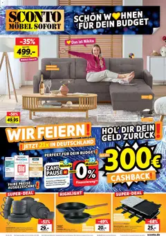 Vorschau von dem Prospekt des Geschäftes Sconto, gültig ab dem 22.12.2025