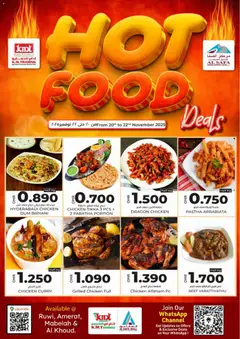 Preview of the catalogue Hot food deals of store KM Trading valid from 20 Nov, 2025