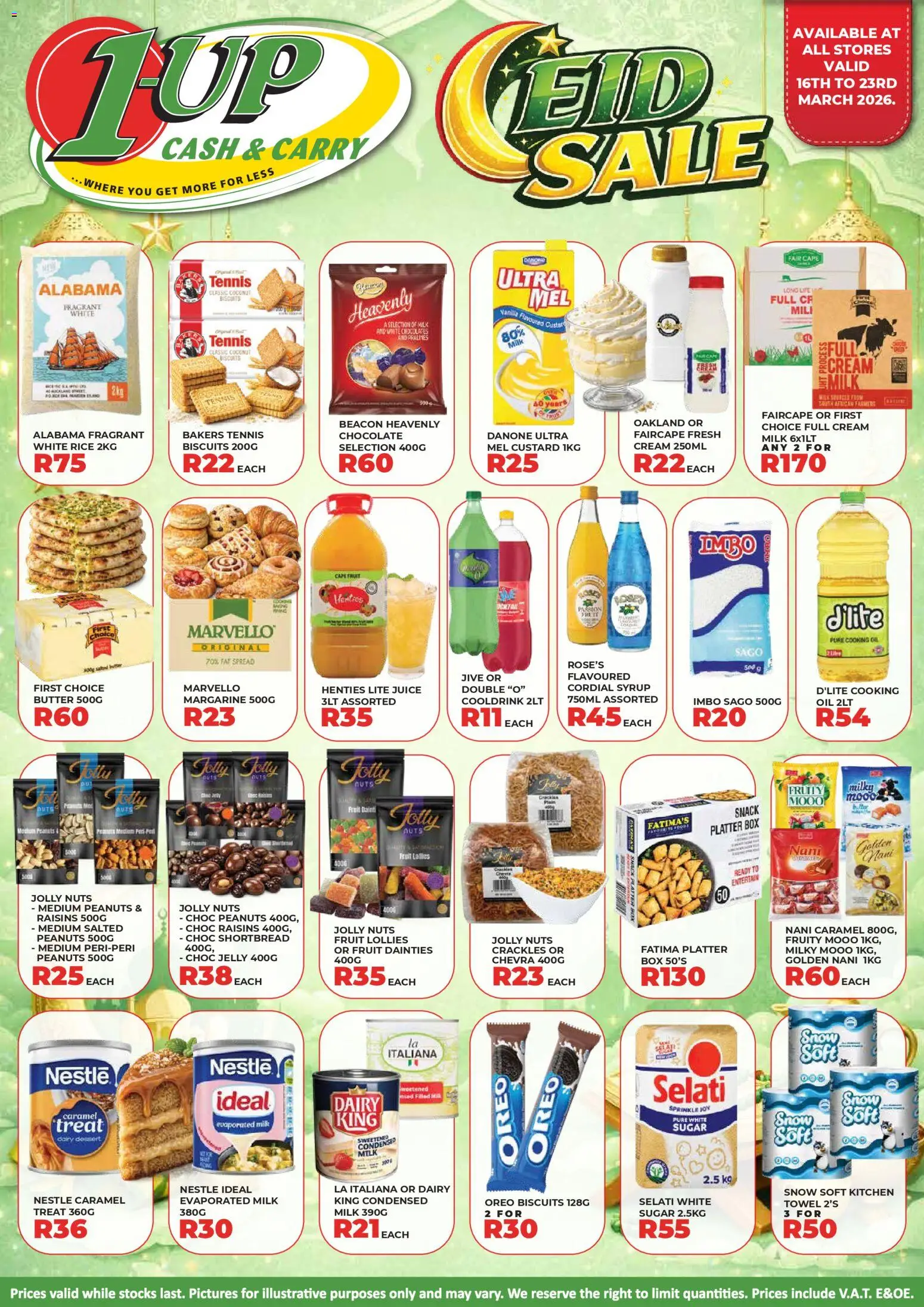 Preview of 1UP Cash & Carry flyer valid from 16/03/2026