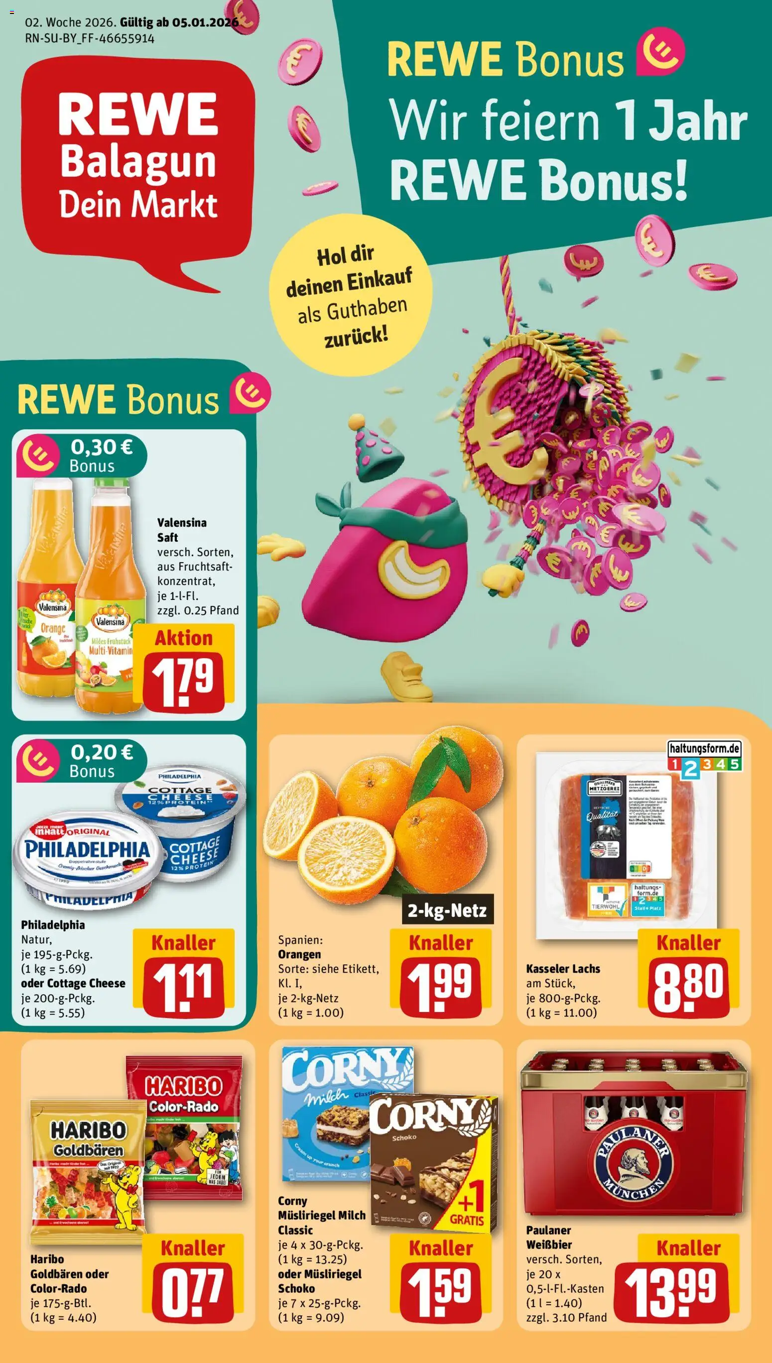 Voorbeeld van DE Folder van winkel Rewe DE geldig vanaf 05-01-2026