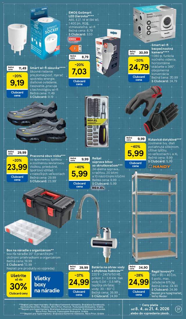 Nový Tesco leták od 08.04.