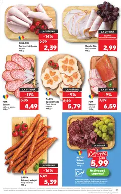 Previzualizarea de cataloage: Kaufland Catalog nou - Bucureşti valabil de la 29.10.2025 | Pagina: 31