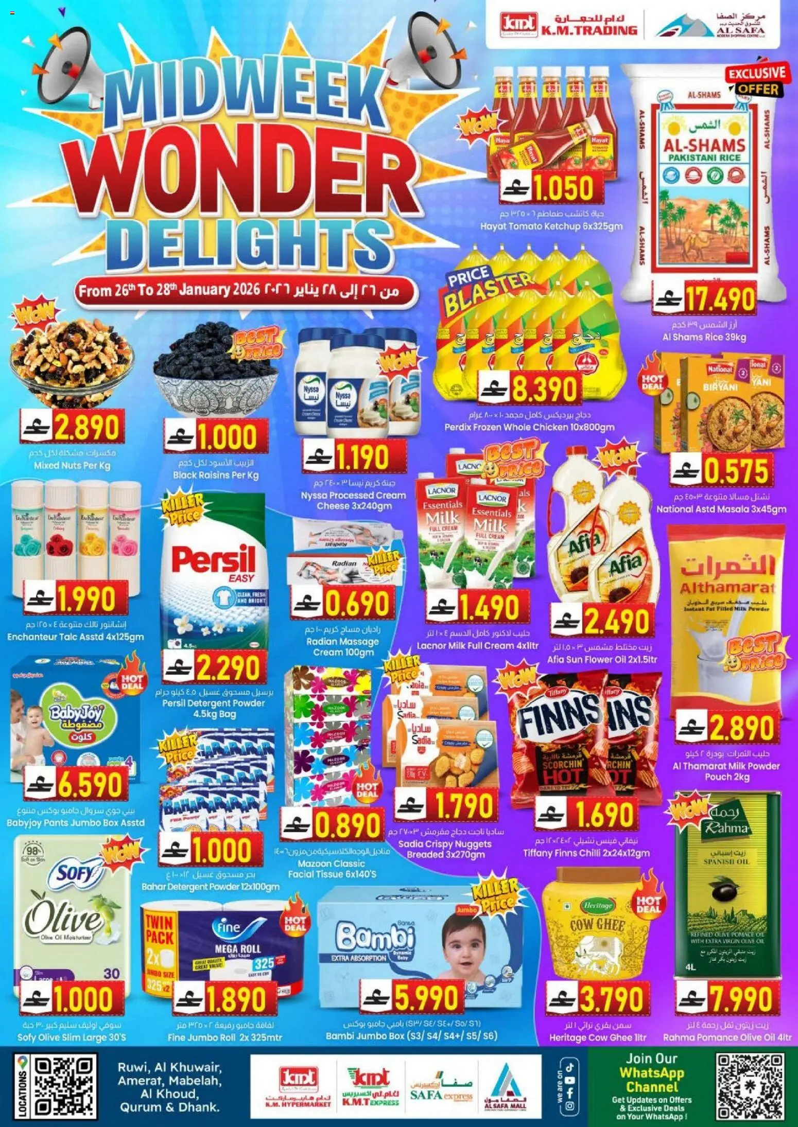 Preview of the catalogue Midweek Wonder Delights of store KM Trading valid from 26 Jan, 2026