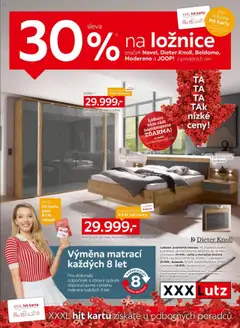 Náhled nabídky: XXXLutz Leták - 30% na ložnice platný od 01.09.2025