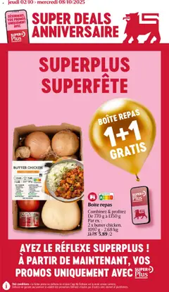 Voorbeeld van Folder de la semaine 40 van winkel Delhaize geldig vanaf 02/10/2025