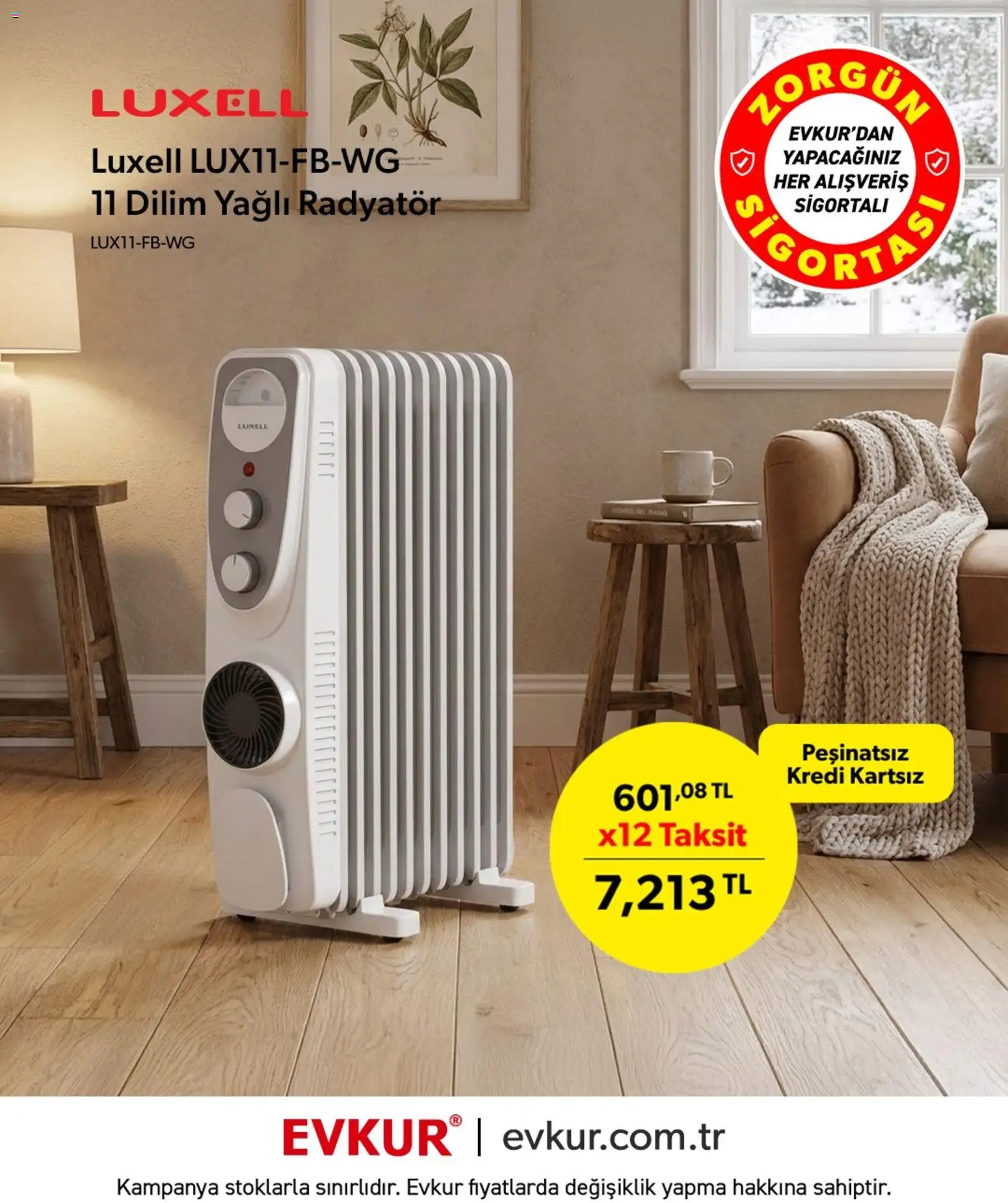 Evkur İndirim 17.12.2025 - Broşürünün önizlemesi