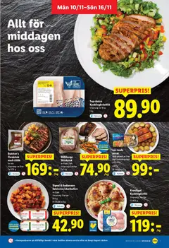 Förhandsgranska reklamblad Aktuella reklamblad Lidl från butik Lidl gäller från 10/11/2025 | Sida : 3