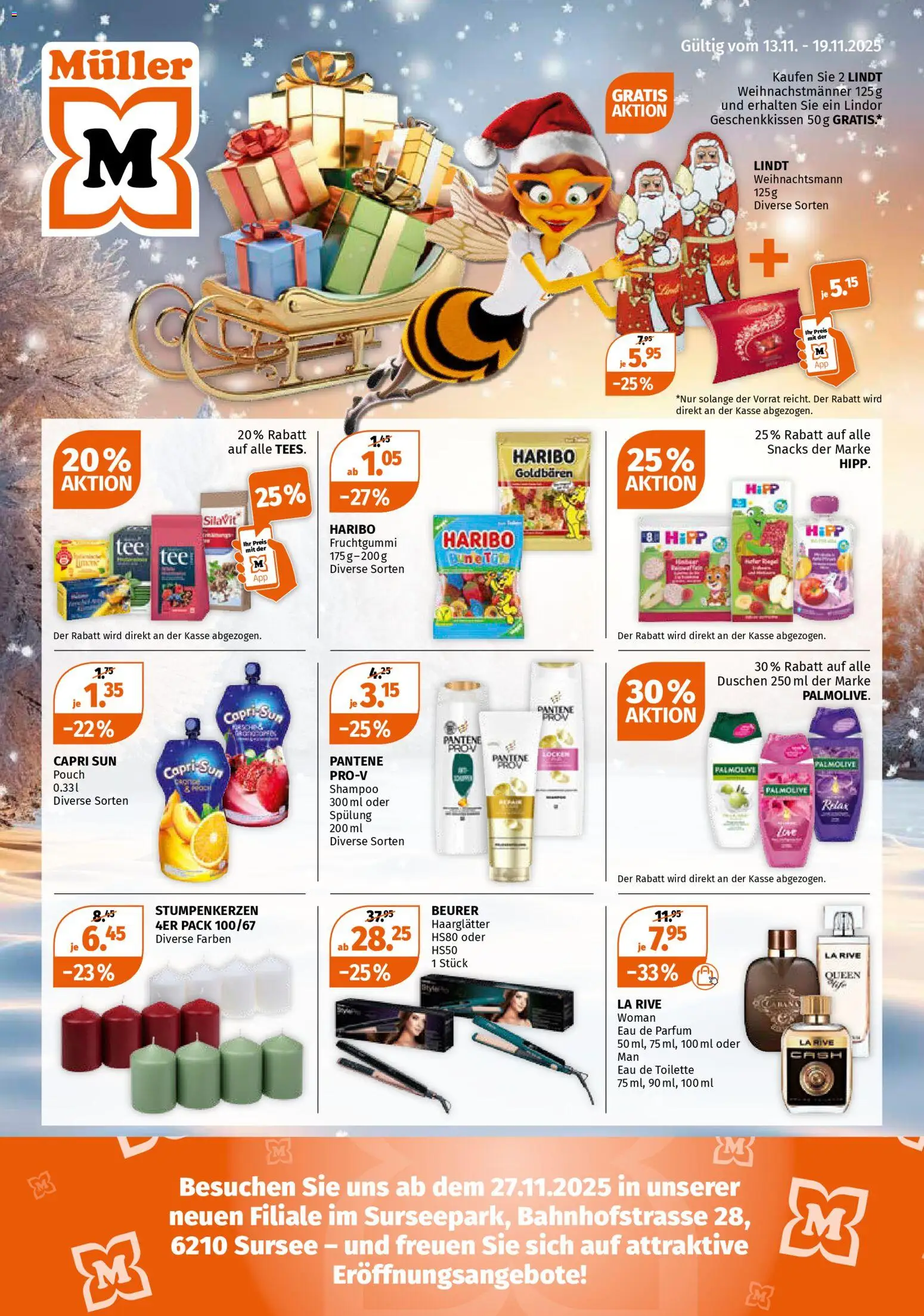 Vorschau des Merkblatts Aktionen vom Shop Müller gültig von 13.11.2025 bis 19.11.2025