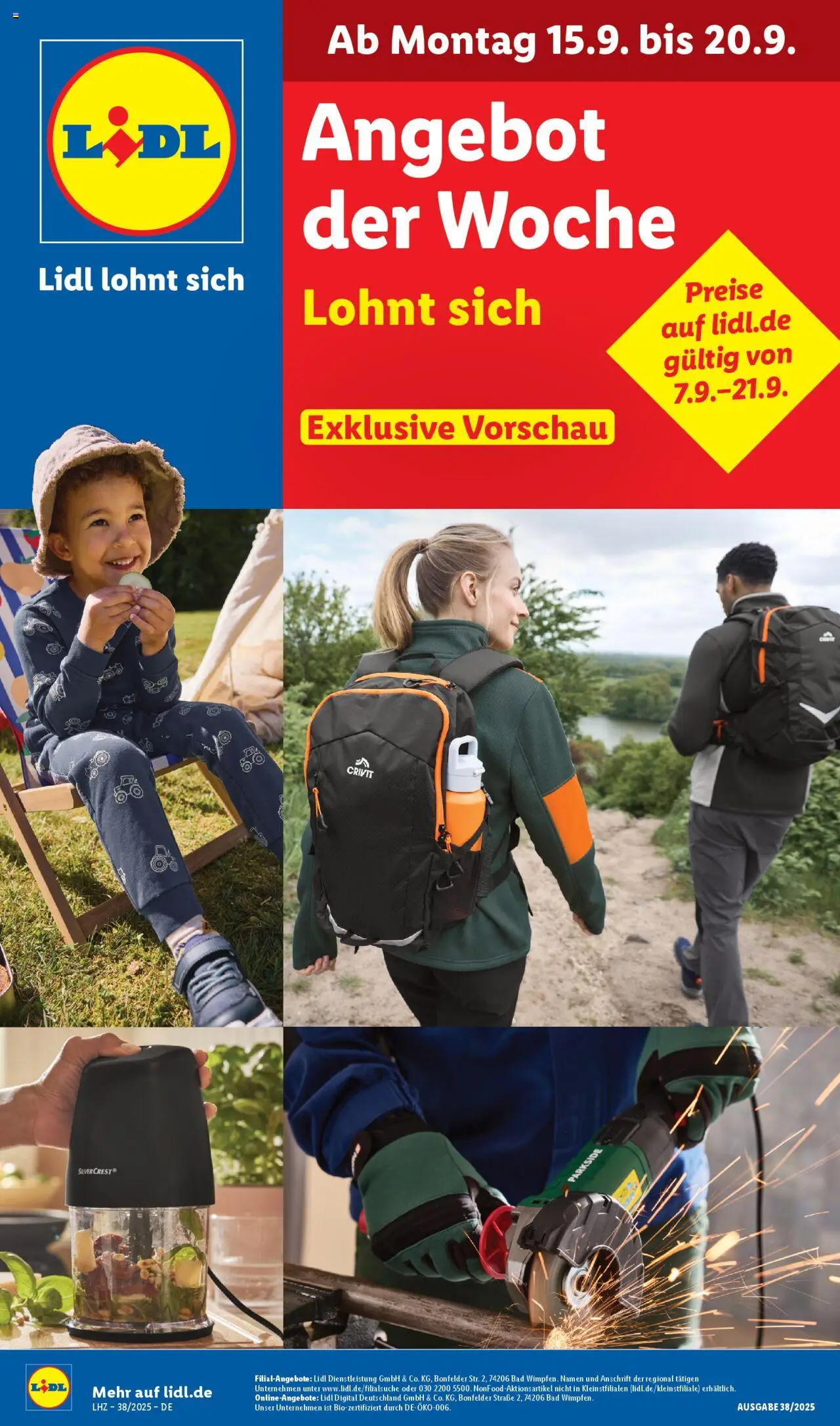 LIDL Prospekt ab Montag 15.09.2025 > Prospekt Holzminden