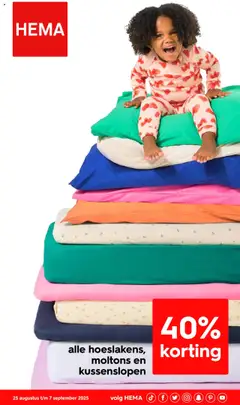 Voorbeeld van Folder / Publicité van winkel Hema geldig vanaf 25/08/2025