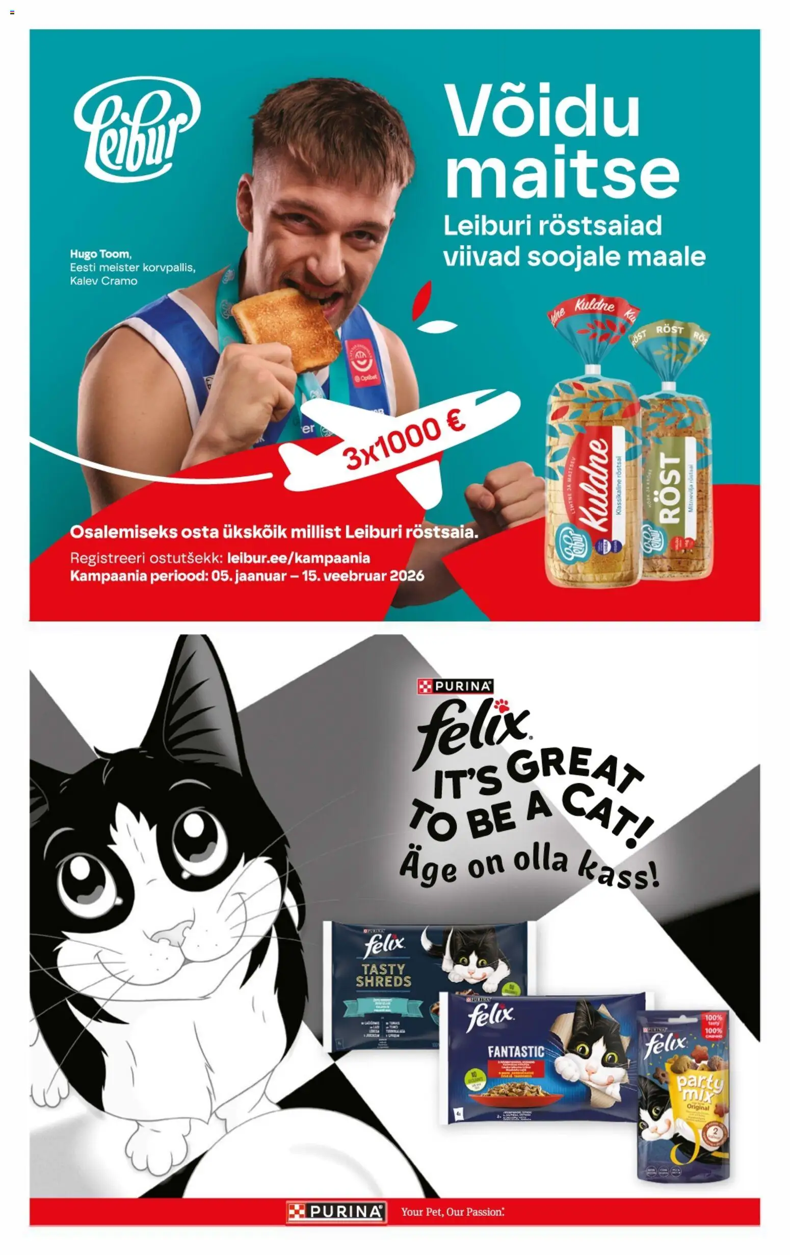 Coop kliendilehe eelvaade alates 2026.01.13