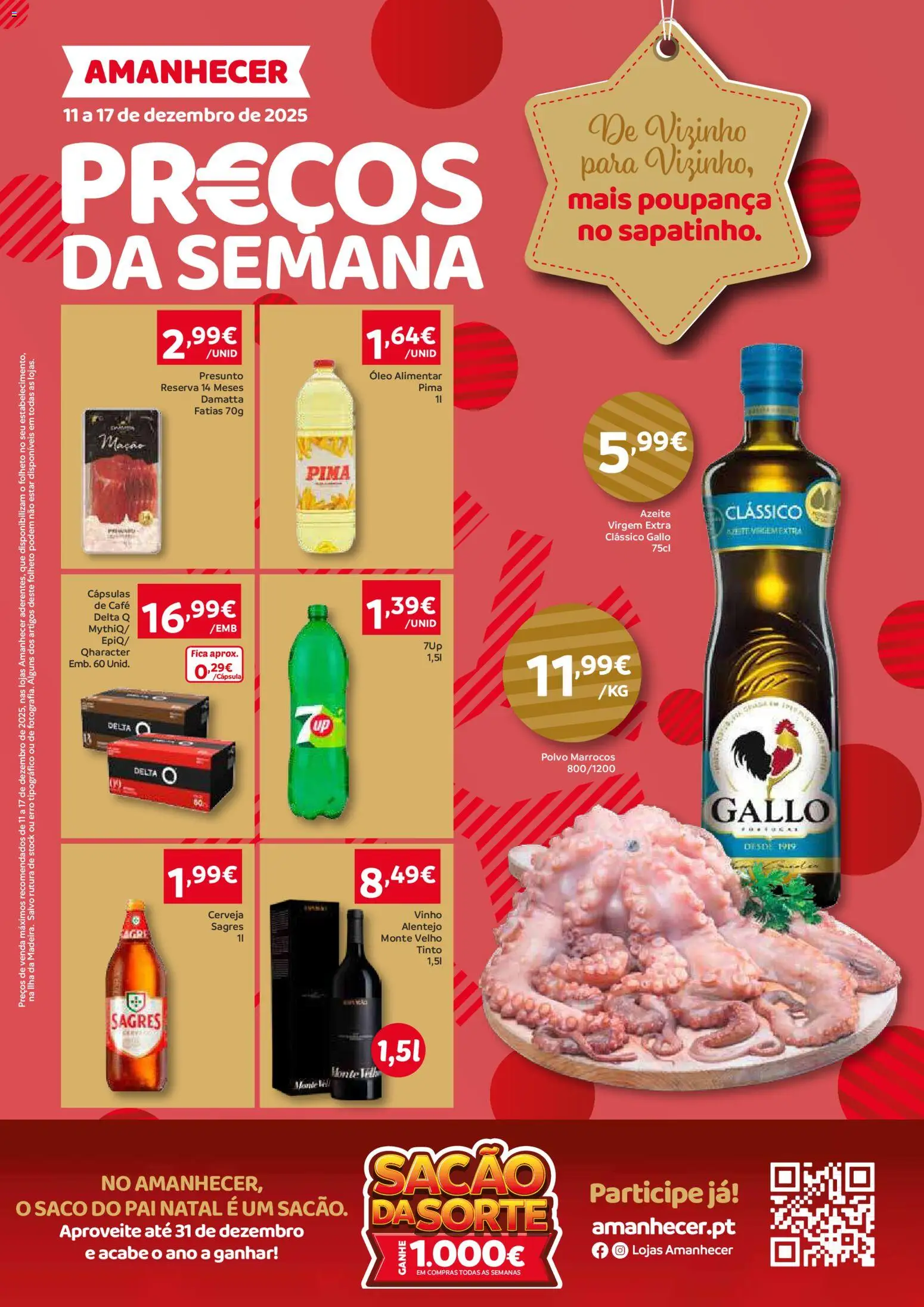 Pré-visualização do folheto da loja Amanhecer válida a partir de 11/12/2025